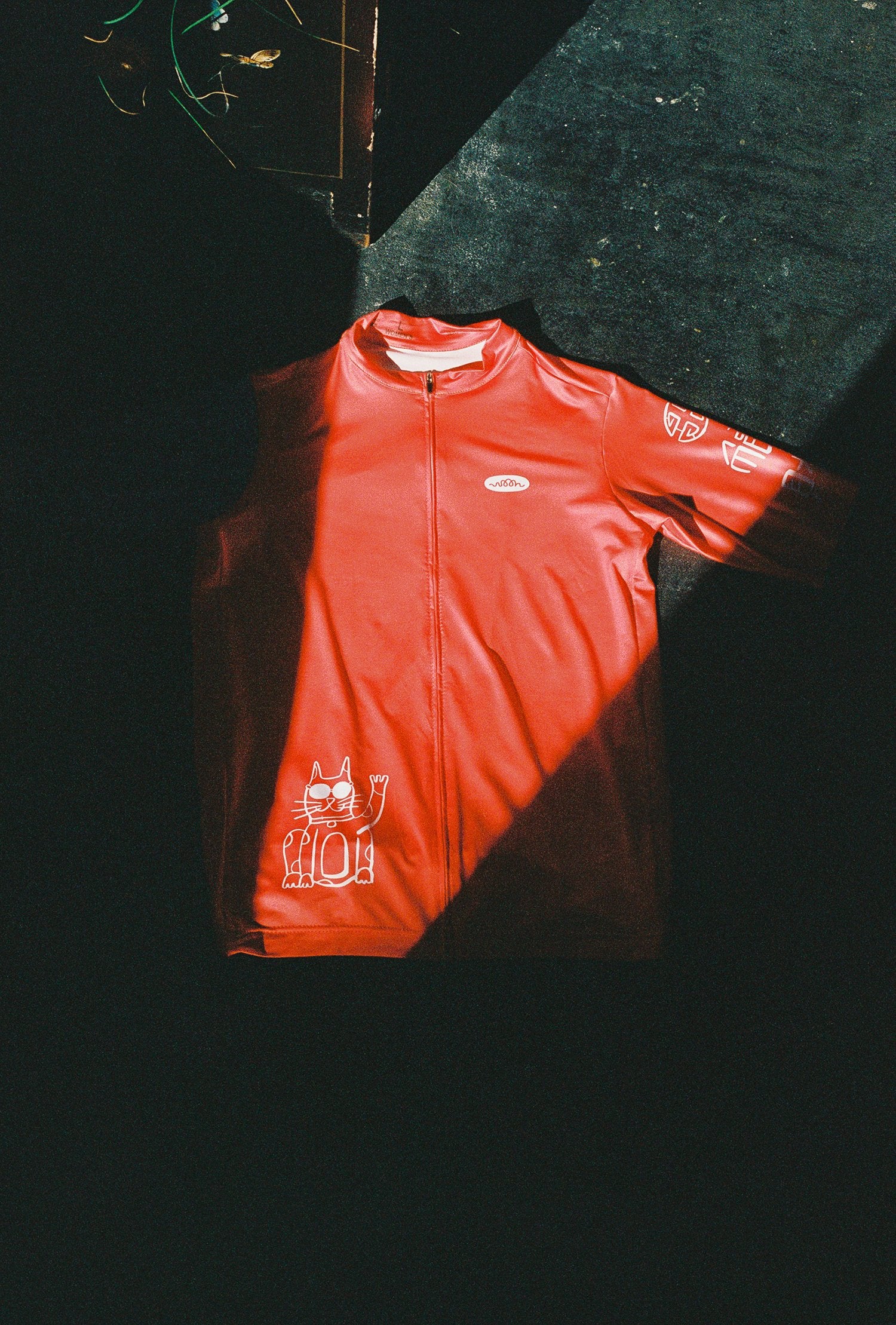 A cycling jersey